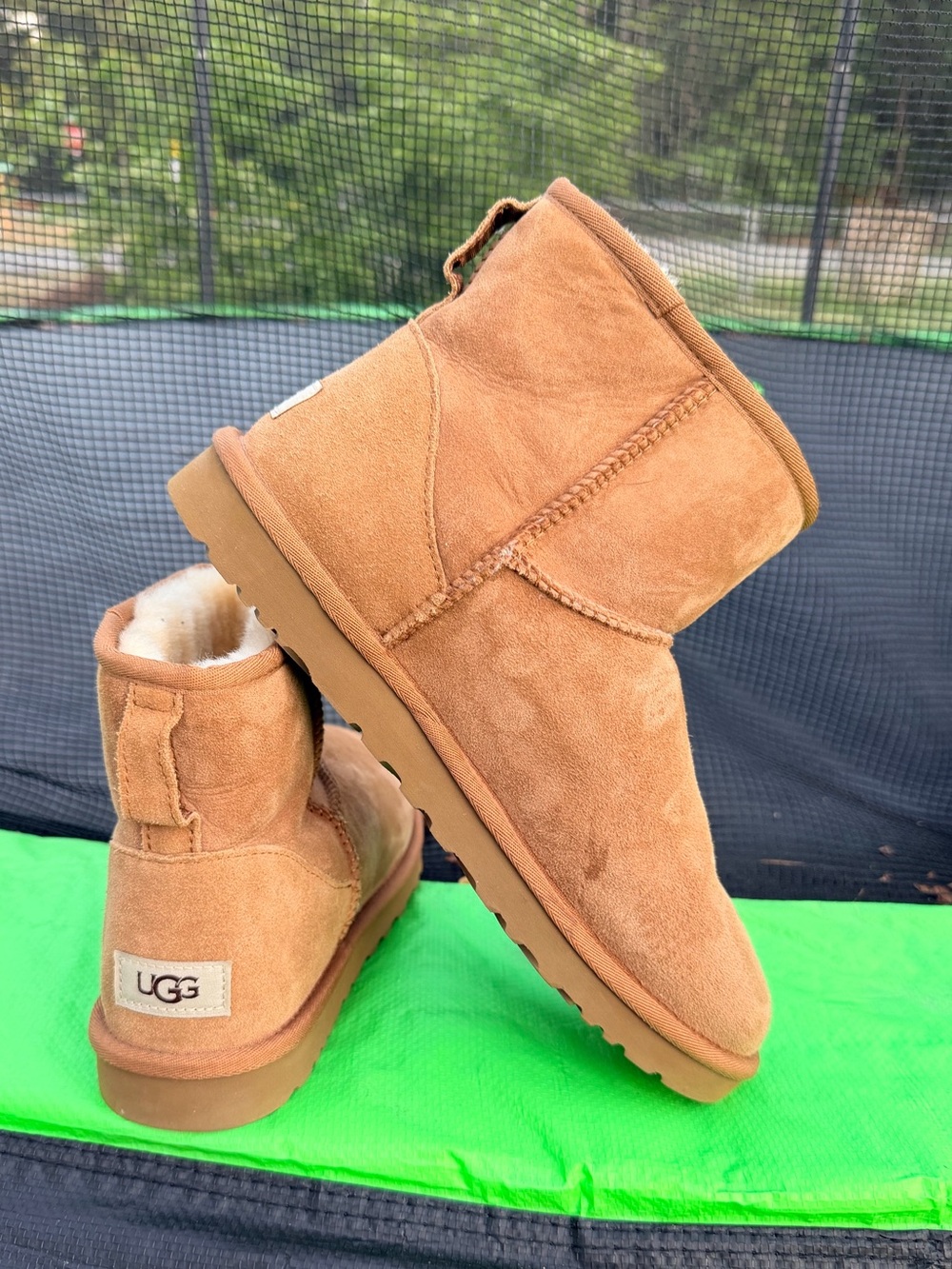 UGG Classic Mini II Chestnut 1002072 Women's Boots Size 10